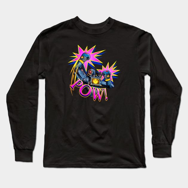 Pathfinder - POW! Long Sleeve T-Shirt by Paul Draw